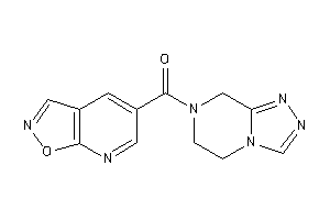 6,8-dihydro-5H-[1,2,4]triazolo[4,3-a]pyrazin-7-yl(isoxazolo[5,4-b]pyridin-5-yl)methanone