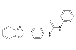 1-[4-(2H-indol-2-yl)phenyl]-3-phenyl-urea
