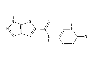 N-(6-keto-1H-pyridin-3-yl)-1H-thieno[2,3-c]pyrazole-5-carboxamide