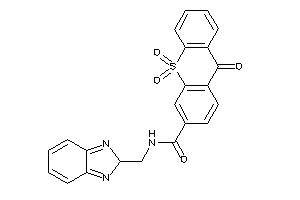 N-(2H-benzimidazol-2-ylmethyl)-9,10,10-triketo-thioxanthene-3-carboxamide