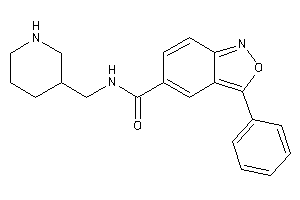 3-phenyl-N-(3-piperidylmethyl)anthranil-5-carboxamide