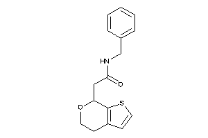 N-benzyl-2-(5,7-dihydro-4H-thieno[2,3-c]pyran-7-yl)acetamide