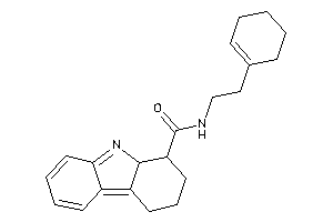N-(2-cyclohexen-1-ylethyl)-2,3,4,9a-tetrahydro-1H-carbazole-1-carboxamide