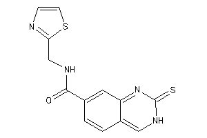 Image of N-(thiazol-2-ylmethyl)-2-thioxo-3H-quinazoline-7-carboxamide