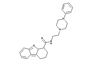 N-[2-(4-phenylpiperazino)ethyl]-2,3,4,9a-tetrahydro-1H-carbazole-1-carboxamide
