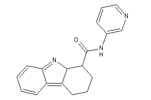 N-(3-pyridyl)-2,3,4,9a-tetrahydro-1H-carbazole-1-carboxamide