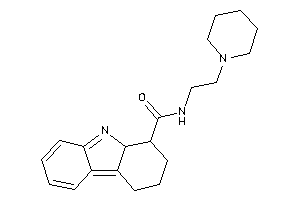 N-(2-piperidinoethyl)-2,3,4,9a-tetrahydro-1H-carbazole-1-carboxamide