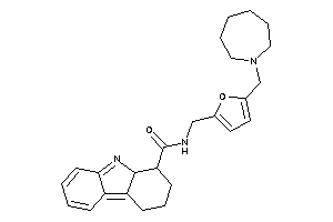 N-[[5-(azepan-1-ylmethyl)-2-furyl]methyl]-2,3,4,9a-tetrahydro-1H-carbazole-1-carboxamide