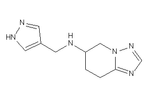 1H-pyrazol-4-ylmethyl(5,6,7,8-tetrahydro-[1,2,4]triazolo[1,5-a]pyridin-6-yl)amine