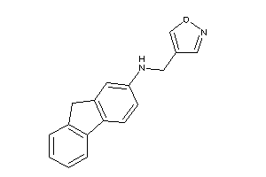 9H-fluoren-2-yl(isoxazol-4-ylmethyl)amine