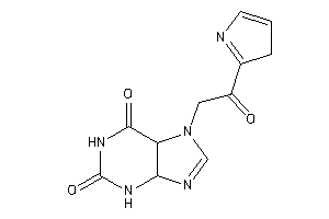Image of 7-[2-keto-2-(3H-pyrrol-2-yl)ethyl]-4,5-dihydro-3H-purine-2,6-quinone