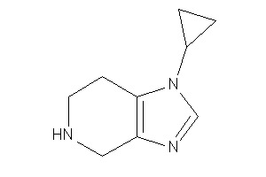 1-cyclopropyl-4,5,6,7-tetrahydroimidazo[4,5-c]pyridine