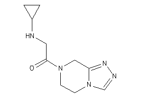 2-(cyclopropylamino)-1-(6,8-dihydro-5H-[1,2,4]triazolo[4,3-a]pyrazin-7-yl)ethanone