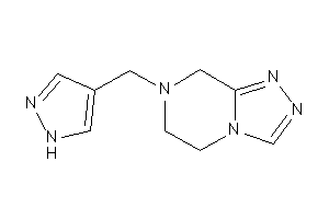 7-(1H-pyrazol-4-ylmethyl)-6,8-dihydro-5H-[1,2,4]triazolo[4,3-a]pyrazine