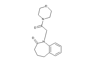 1-(2-keto-2-morpholino-ethyl)-4,5-dihydro-3H-1-benzazepin-2-one