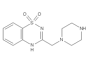 Image of 3-(piperazinomethyl)-4H-benzo[e][1,2,4]thiadiazine 1,1-dioxide