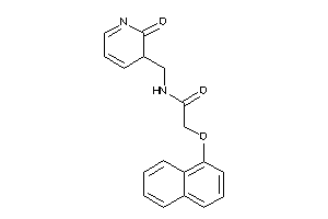 N-[(2-keto-3H-pyridin-3-yl)methyl]-2-(1-naphthoxy)acetamide