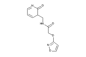 2-isoxazol-3-yloxy-N-[(2-keto-3H-pyridin-3-yl)methyl]acetamide
