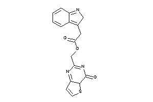 2-(2H-indol-3-yl)acetic Acid (4-keto-4aH-thieno[3,2-d]pyrimidin-2-yl)methyl Ester