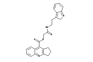 2,3-dihydro-1H-cyclopenta[b]quinoline-9-carboxylic Acid [2-[2-(2H-indol-3-yl)ethylamino]-2-keto-ethyl] Ester