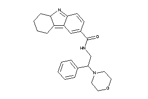 N-(2-morpholino-2-phenyl-ethyl)-6,7,8,8a-tetrahydro-5H-carbazole-3-carboxamide