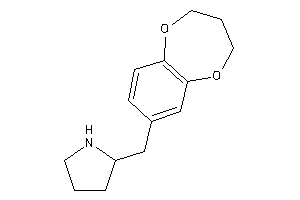 2-(3,4-dihydro-2H-1,5-benzodioxepin-7-ylmethyl)pyrrolidine