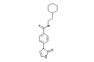Image of N-(2-cyclohexylethyl)-4-(2-keto-4-imidazolin-1-yl)benzamide