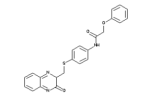 N-[4-[(3-keto-2H-quinoxalin-2-yl)methylthio]phenyl]-2-phenoxy-acetamide