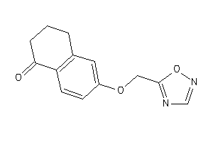 Image of 6-(1,2,4-oxadiazol-5-ylmethoxy)tetralin-1-one