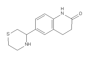 Image of 6-thiomorpholin-3-yl-3,4-dihydrocarbostyril