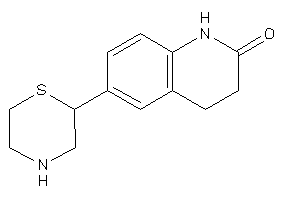 6-thiomorpholin-2-yl-3,4-dihydrocarbostyril