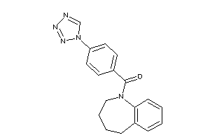 2,3,4,5-tetrahydro-1-benzazepin-1-yl-[4-(tetrazol-1-yl)phenyl]methanone