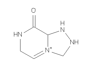 1,2,3,6,7,8a-hexahydro-[1,2,4]triazolo[4,3-a]pyrazin-4-ium-8-one