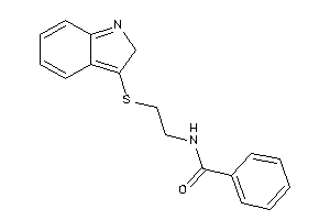 N-[2-(2H-indol-3-ylthio)ethyl]benzamide