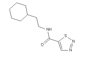 N-(2-cyclohexylethyl)thiadiazole-5-carboxamide