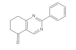 Image of 2-phenyl-7,8-dihydro-6H-quinazolin-5-one