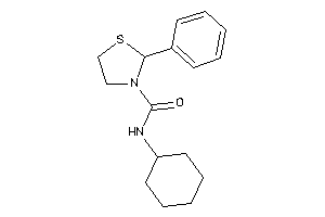 Image of N-cyclohexyl-2-phenyl-thiazolidine-3-carboxamide