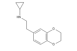 Cyclopropyl-[2-(2,3-dihydro-1,4-benzodioxin-6-yl)ethyl]amine