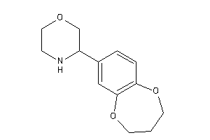 3-(3,4-dihydro-2H-1,5-benzodioxepin-7-yl)morpholine
