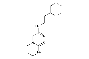 N-(2-cyclohexylethyl)-2-(2-ketohexahydropyrimidin-1-yl)acetamide