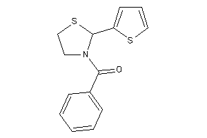 Image of Phenyl-[2-(2-thienyl)thiazolidin-3-yl]methanone