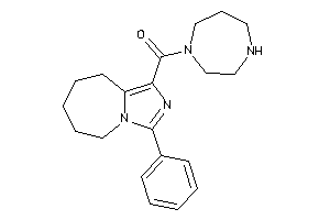 1,4-diazepan-1-yl-(3-phenyl-6,7,8,9-tetrahydro-5H-imidazo[1,5-a]azepin-1-yl)methanone