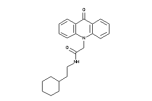 Image of N-(2-cyclohexylethyl)-2-(9-ketoacridin-10-yl)acetamide