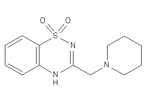 Image of 3-(piperidinomethyl)-4H-benzo[e][1,2,4]thiadiazine 1,1-dioxide