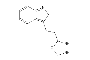 2-[2-(2H-indol-3-yl)ethyl]-1,3,4-oxadiazolidine