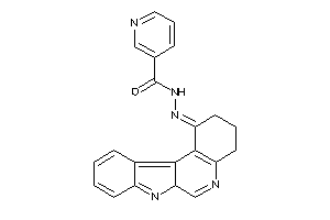 N-(2,3,4,6a-tetrahydrobenzo[c]$b-carbolin-1-ylideneamino)nicotinamide
