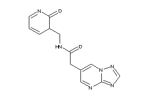 N-[(2-keto-3H-pyridin-3-yl)methyl]-2-([1,2,4]triazolo[1,5-a]pyrimidin-6-yl)acetamide