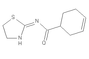 Image of N-thiazolidin-2-ylidenecyclohex-3-ene-1-carboxamide