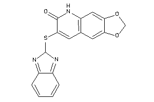 7-(2H-benzimidazol-2-ylthio)-5H-[1,3]dioxolo[4,5-g]quinolin-6-one