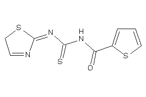Image of N-(3-thiazolin-2-ylidenethiocarbamoyl)thiophene-2-carboxamide